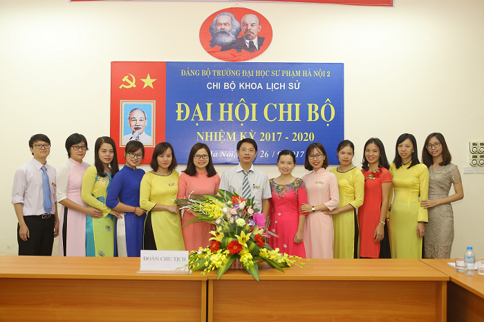 Đại hội Chi bộ Khoa Lịch sử nhiệm kỳ 2017 – 2020