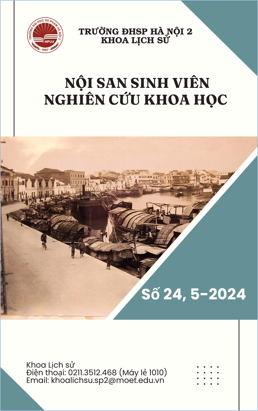 Xuất bản số Nội san sinh viên nghiên cứu khoa học số 24/2024