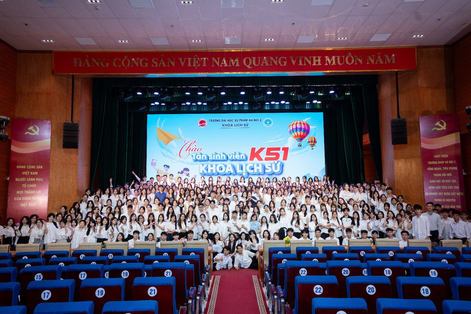 Chương trình chào Tân sinh viên K51 và Hội nghị học tập năm học 2025 – 2026