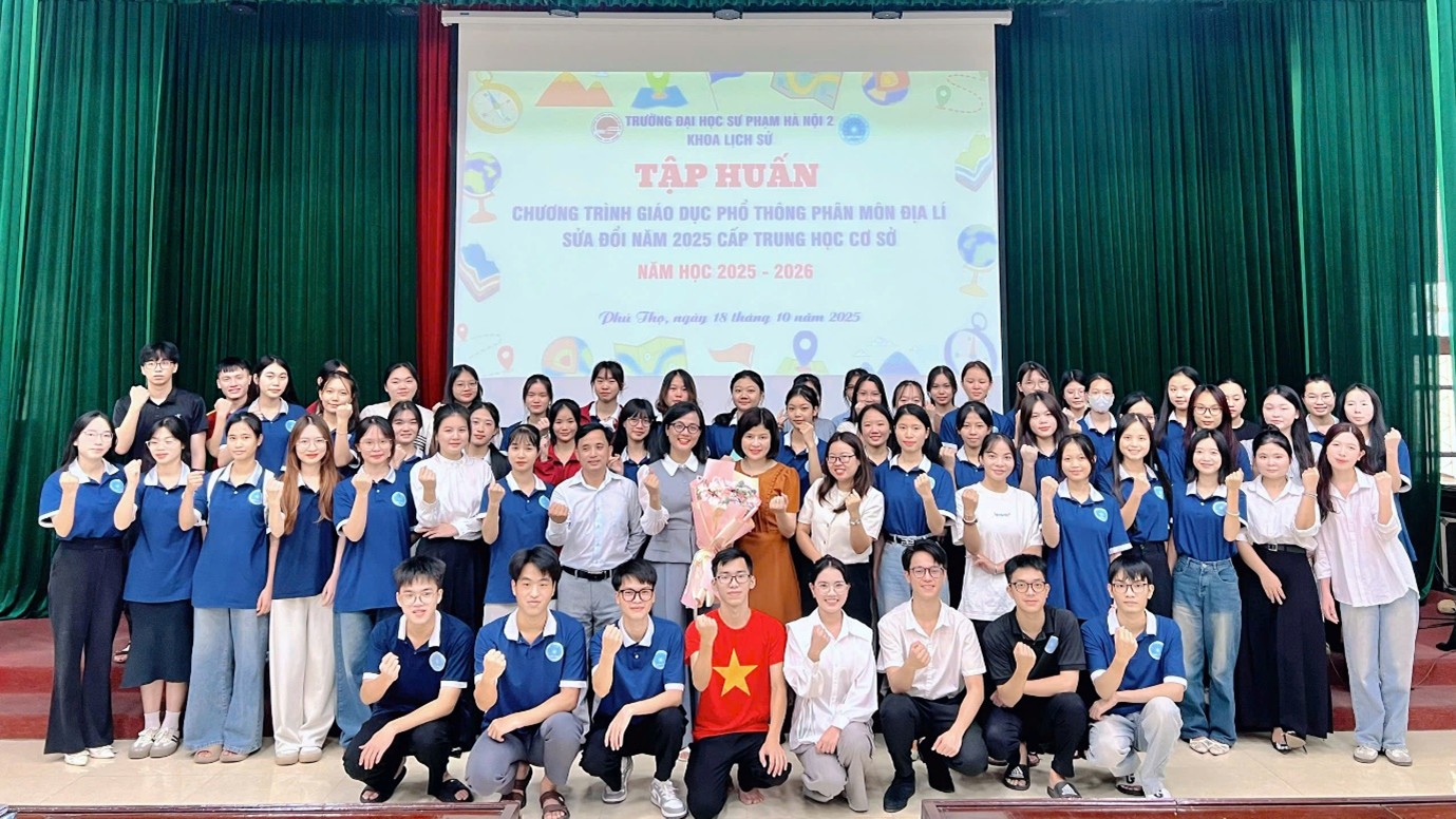 Tập huấn chương trình GDPT 2025 – phân môn Địa lí cấp THCS
