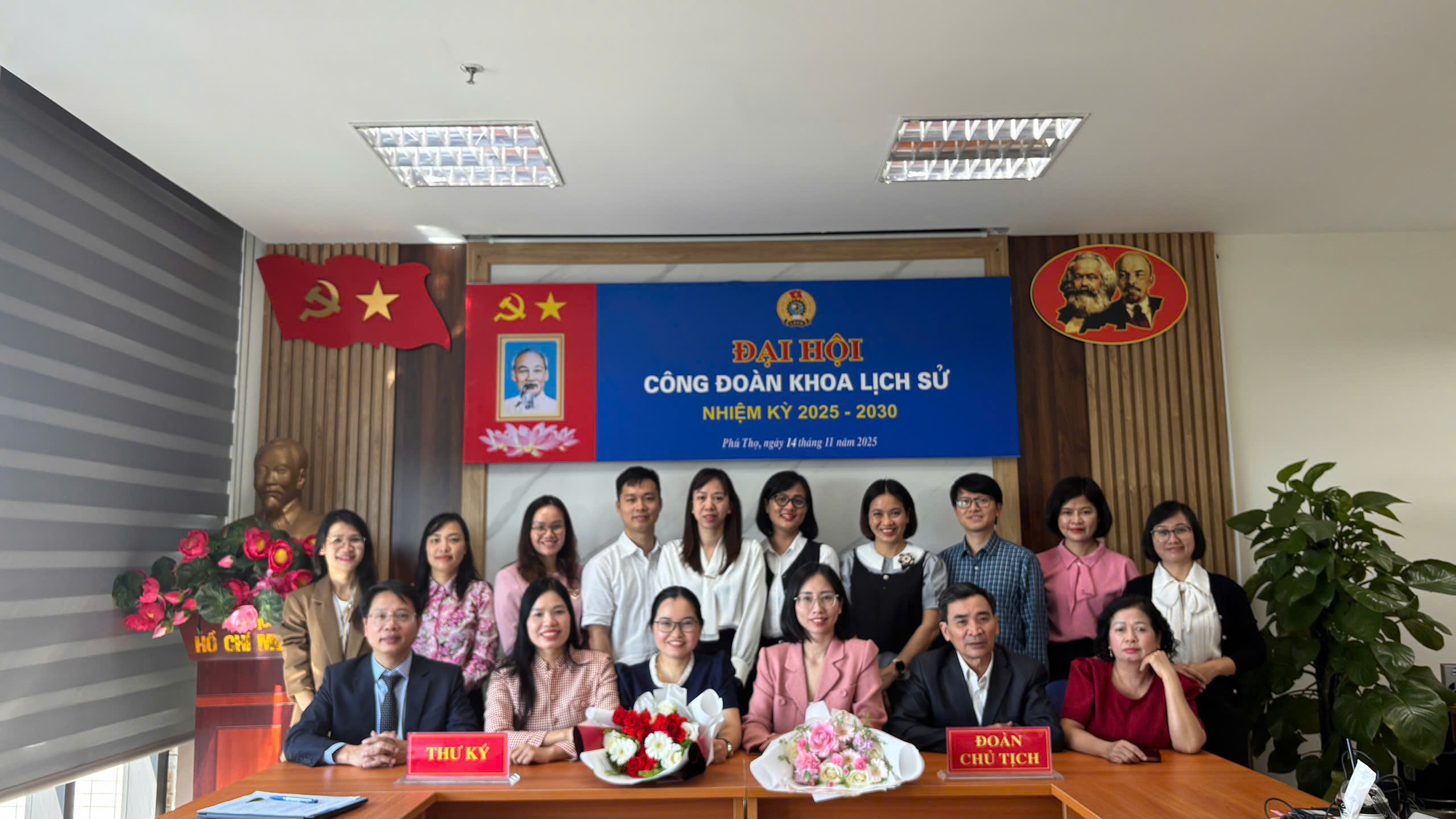 Đại hội công đoàn khoa Lịch sử nhiệm kỳ 2025 – 2030 thành công tốt đẹp