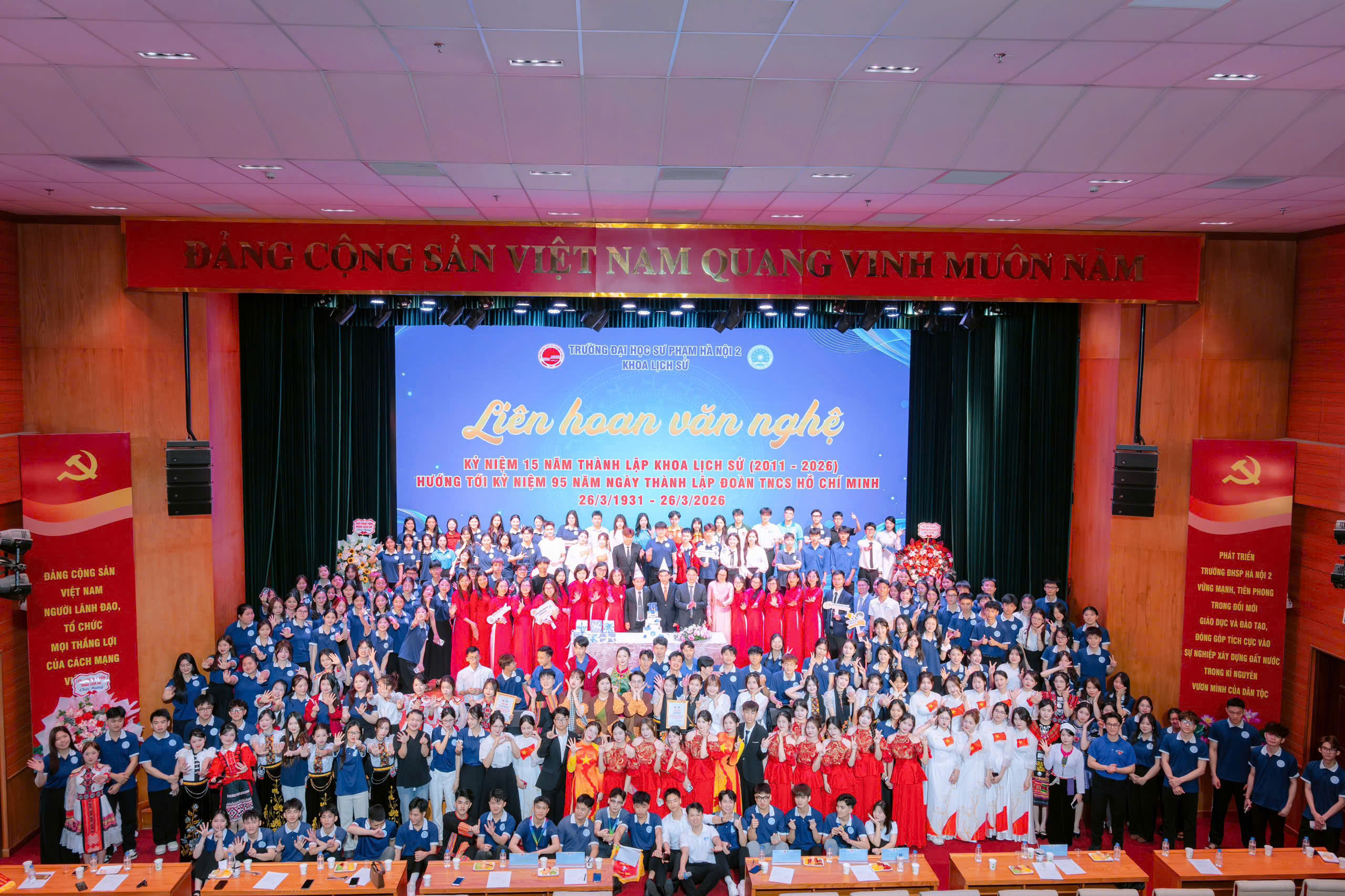 Liên hoan văn nghệ chào mừng 15 năm thành lập khoa Lịch sử (2011–2026) 