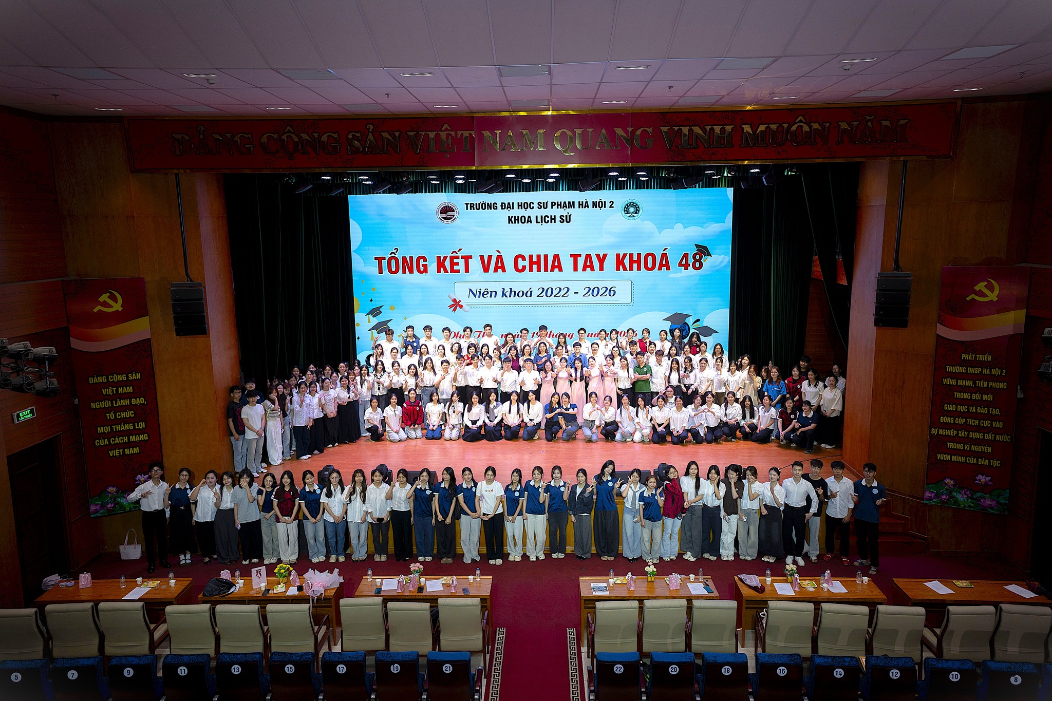 Tổng kết và chia tay khóa 48 – Khoa Lịch Sử - Trường Đại học Sư phạm Hà Nội 2 