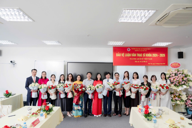 Hội đồng đánh giá luận văn Thạc sĩ ngành Lịch sử Việt Nam khóa 2024-2026